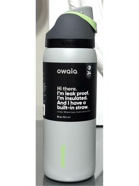Owala 32oz‎ FreeSip Water Bottle, LIMESTONE